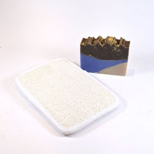 Load image into Gallery viewer, Back of large loofah soap holder
