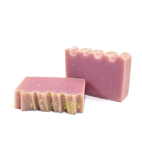 Strawberry scented all natural handmade soap