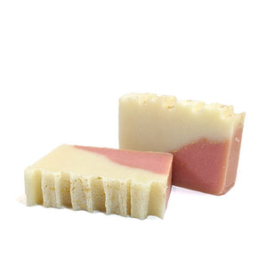 Rose scented all natural handmade soap